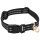 Hundegeschirr mit Leine & Halsband Verstellbar Schwarz XL